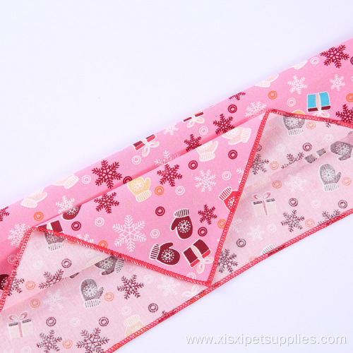 wholesale fashionable cute multi style cotton pet bandana